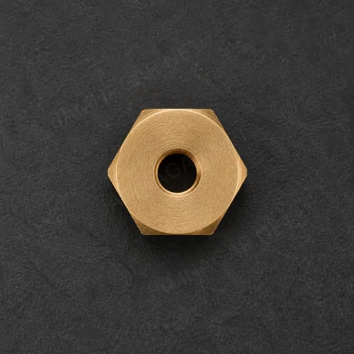 Brass Compression Nut — view 3