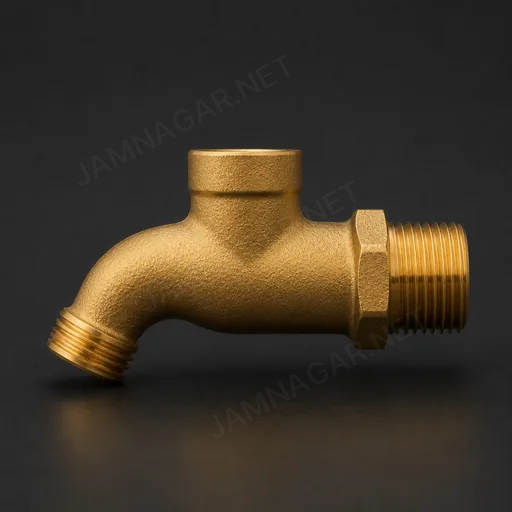 Brass Bib Tap Body — view 2