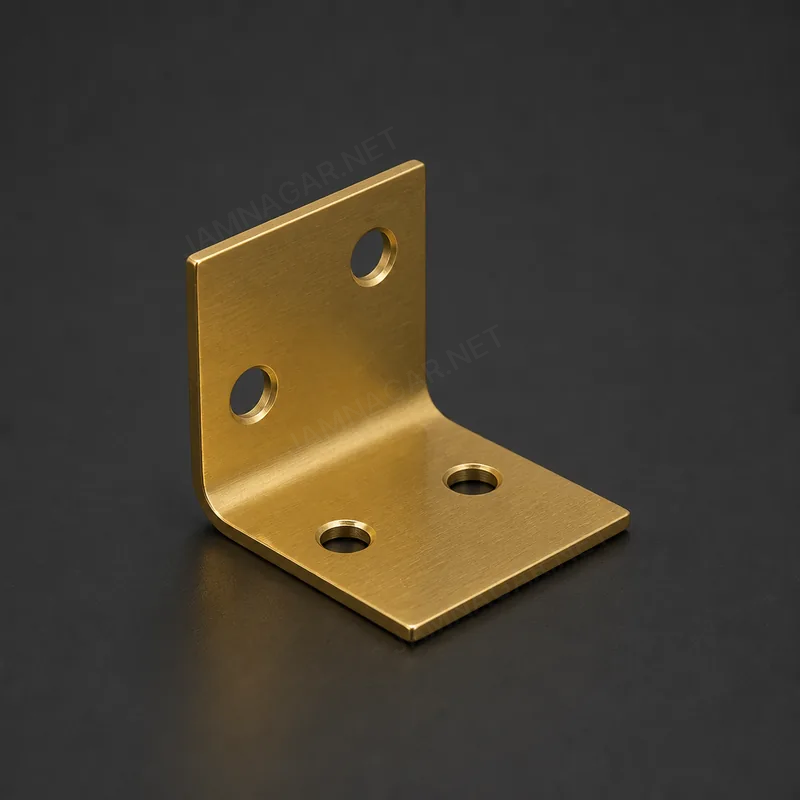 Brass Pressed Bracket — view 1