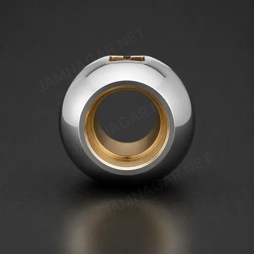 Brass Valve Ball — view 2